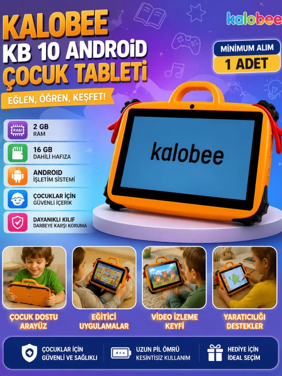 KALOBEE KB 10 ANDROID ÇOCUK TABLET