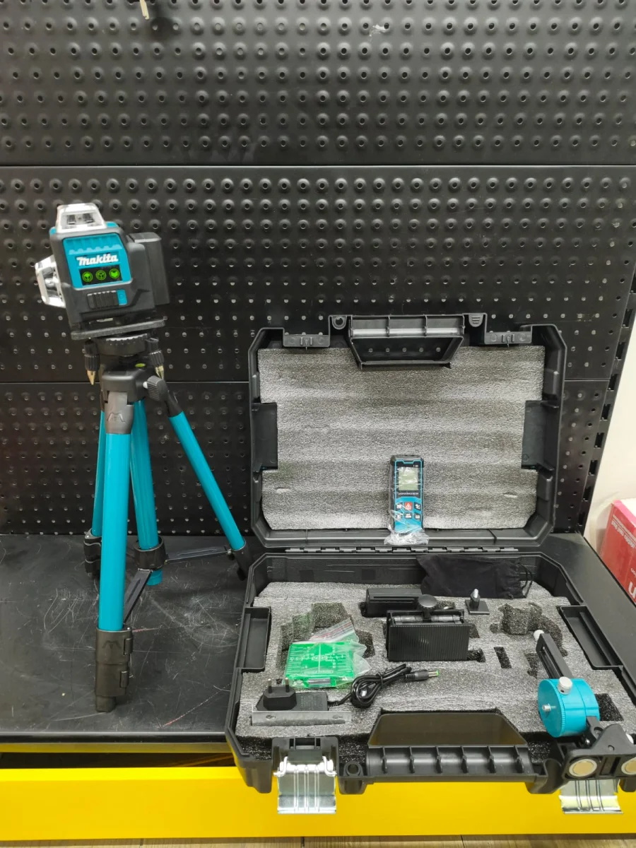 MAKİTA 16 ÇİZGİ LAZER METRE – TRİPODLU PROFESYONEL MODEL 🔥