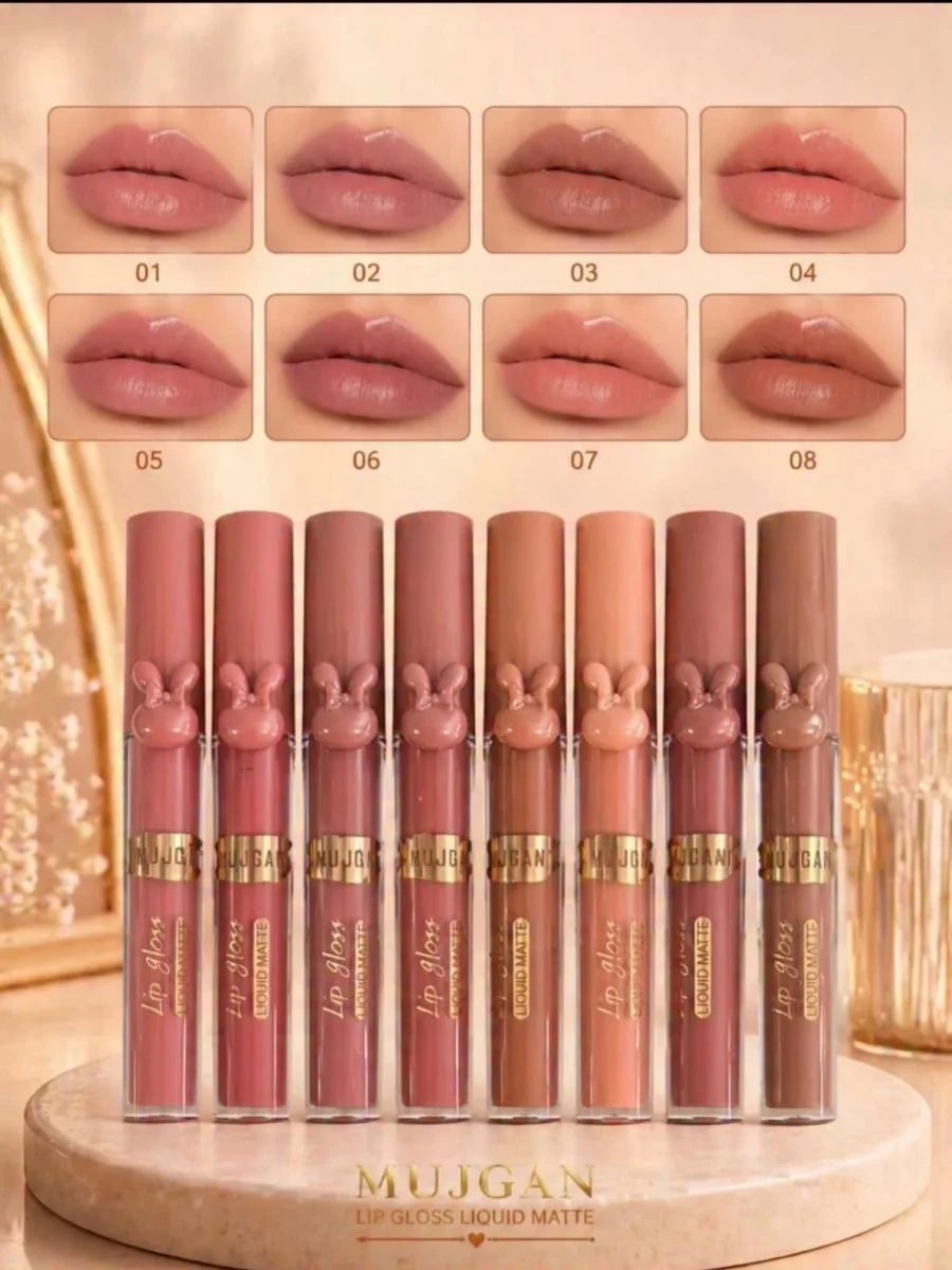 MUJGAN Lip Gloss Liquid Matte💄